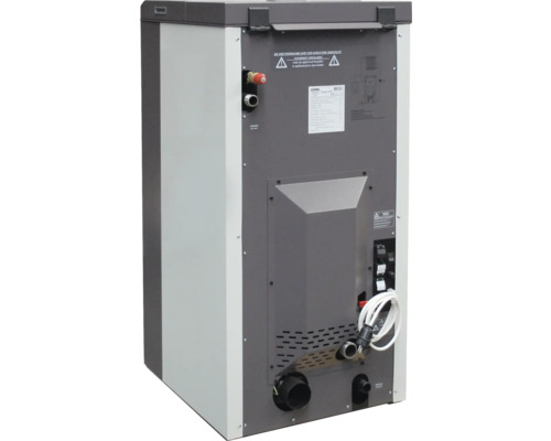 Stufa a pellet Strebel Varan 2.20 – Acciaio grigio – 20 kW – Image 3