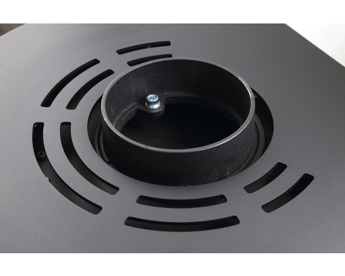 Caminetto Aduro 9 in acciaio nero con cassetto – 6 kW – Image 5